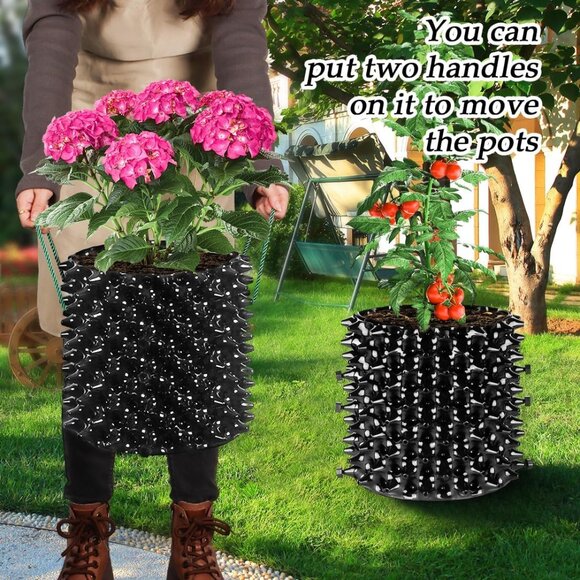 Air Pruning Planters 5 Gallon 6-Pack, Sturdy Plastic Roots Control Planter - Picture 3 of 6